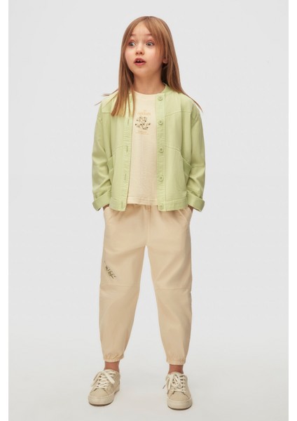 38565 Kız Çocuk Yeşil Lınden Ceket