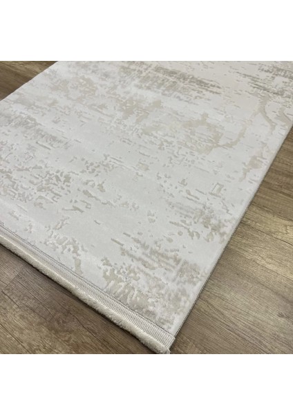 Dekor 1058 BEJ Kaymaz Taban Antibakteriyel Modern Akrilik Halı modelleri