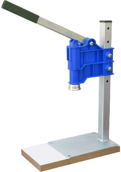 Mavi Renkli Şişe Kapatma Aleti, 500 Kapak Kapama Makinası, Hediye Set fiyatları