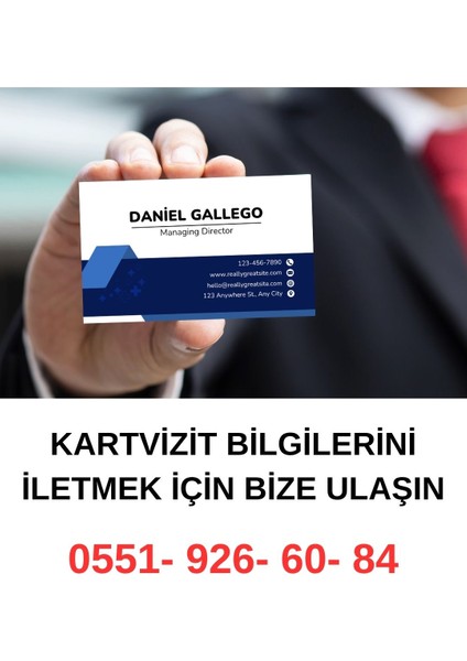 Kişiye Özel Kartvizit Tasarımı ve Baskısı – 1000 Adet – 350 gr Mat Veya Parlak – 82X52 mm KHB1020 fiyatları