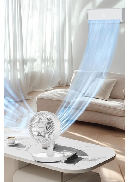 SF-7703 Mini Vantilatör/fan Komplakt ve Sessiz