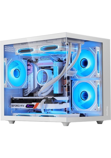 Brave W1 Beyaz 650W Midi Tower Gaming (Oyuncu) Kasa