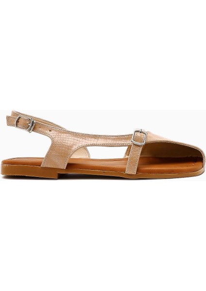 Almina Ten Kemer Detaylı Kadın Sandalet indirimleri