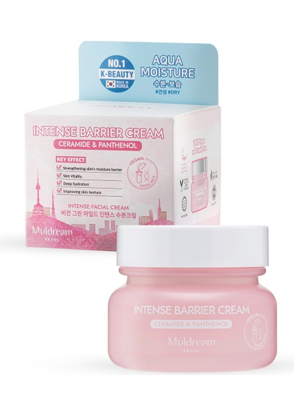 İntense Barrier Cream Kuru ve Hassas Cilt Onarıcı Bariyer Yoğun Nemlendirici Kore 60ml fiyatları