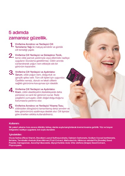 Viniferine Arındırıcı ve Yenileyici Yıkama Tozu fırsatları