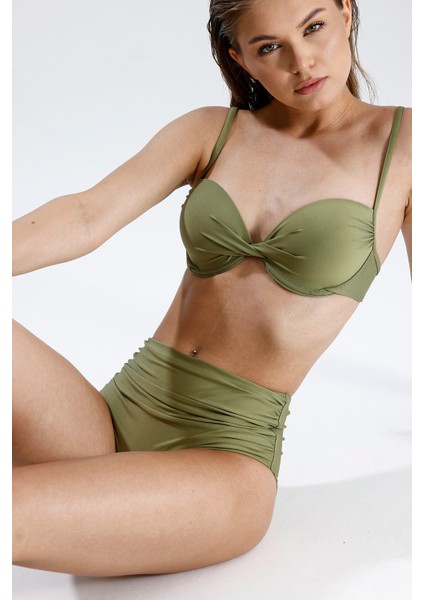Yüksek Bel Toparlayıcı Bikini Alt indirimleri