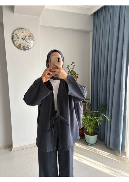 Modal Kumaş Kimono Takımı