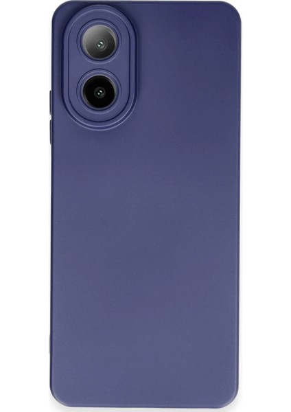 A38 Kılıf Nano Içi Kadife Silikon - Lacivert Arbkd