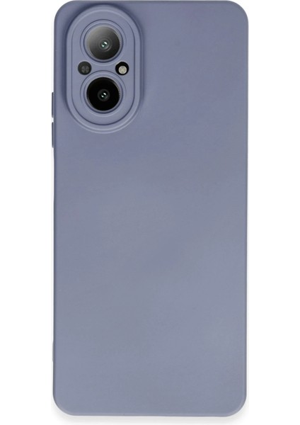Realme 12 Lite Kılıf Nano Içi Kadife Silikon - Gri Arbkd