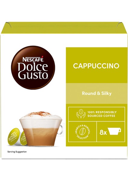 Dolce Gusto Cappuccino 16 Kapsül fiyatları
