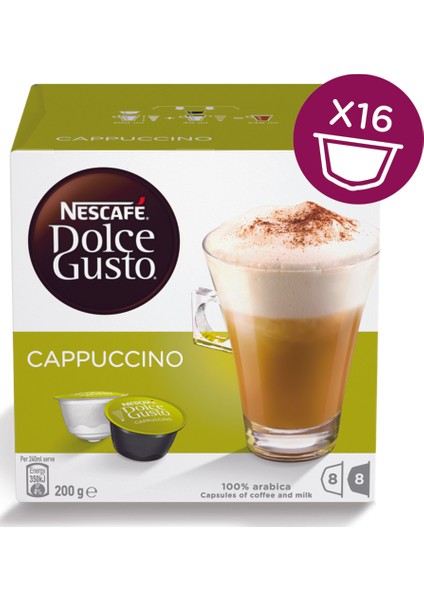 Dolce Gusto Cappuccino 16 Kapsül fırsatları