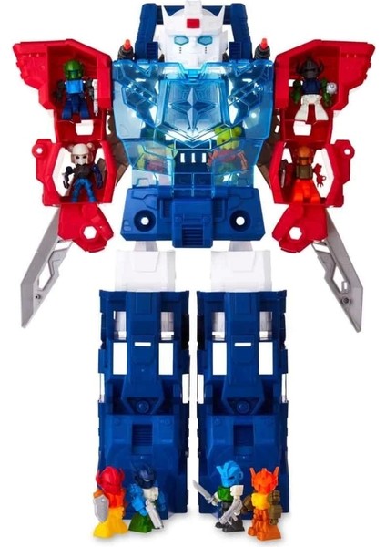 Nessiworld Sesli ve Işıklı Exobot Mega Morph Taşıyıcı Robot 54 cm