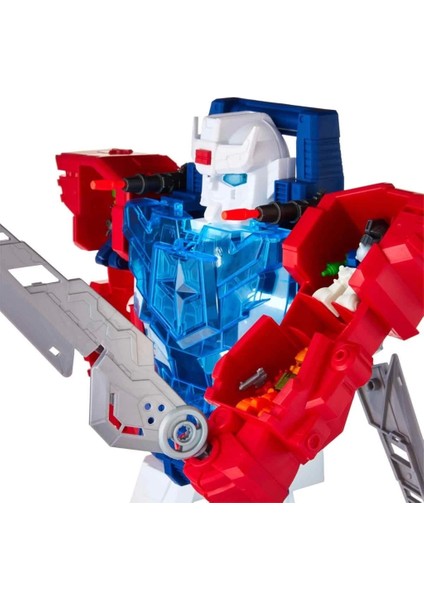 Nessiworld Sesli ve Işıklı Exobot Mega Morph Taşıyıcı Robot 54 cm modelleri
