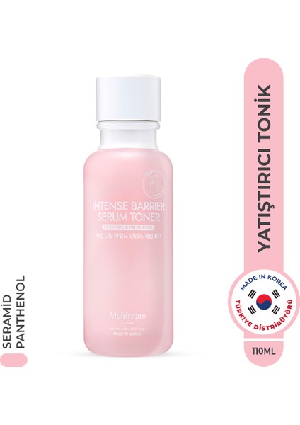 İntense Barrier Serum Toner Kuru ve Hassas Cilt Onarıcı Bariyer Tonik Kore 110ml