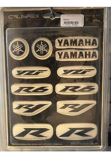 Calibrex Yamaha Kit Beyaz Tank Pad