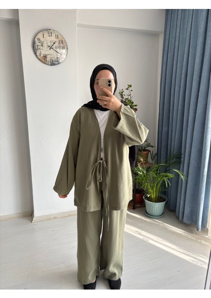 Modal Kumaş Kimono Takımı