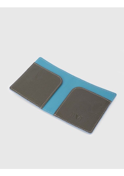 Piura Hakiki Deri Mavi Unisex Kartlık fırsatları