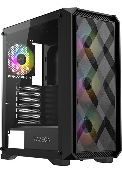 F4 650W 80PLUS Bronze Mesh 4X120MM Argb Fanlı E-Atx Bilgisayar Kasası