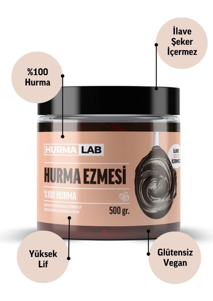 Hurma Ezmesi 500GR. 2'li fiyatları