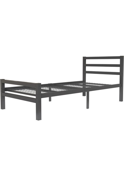 Buhara Tek Kişilik Metal Ferforje Karyola