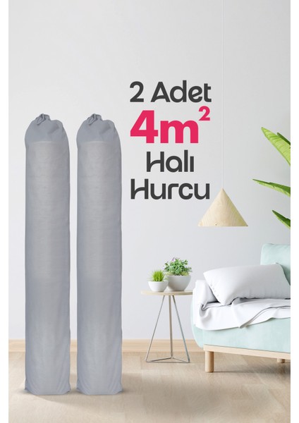 2 Adet Halı Hurcu, Halı Kılıfı, Halı Ambalajı, Halı Organizer