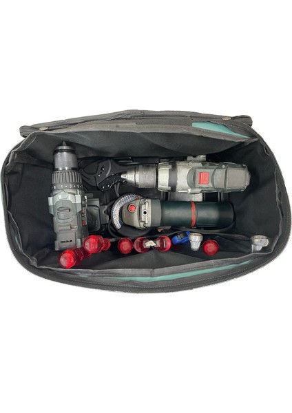 Plastik Tabanlı Kapaklı Orta Boy Alet Taşıma Çantası - LSTCTK18-PT - Loas indirimleri