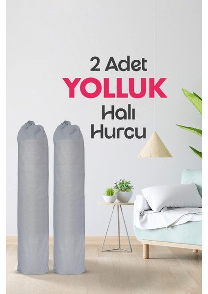 2 Adet Halı Hurcu, Halı Kılıfı, Halı Ambalajı, Halı Organizer