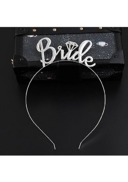 Bride Yazılı Metal Taç Düğün Gelin Başı Tacı Parti Tacı modelleri