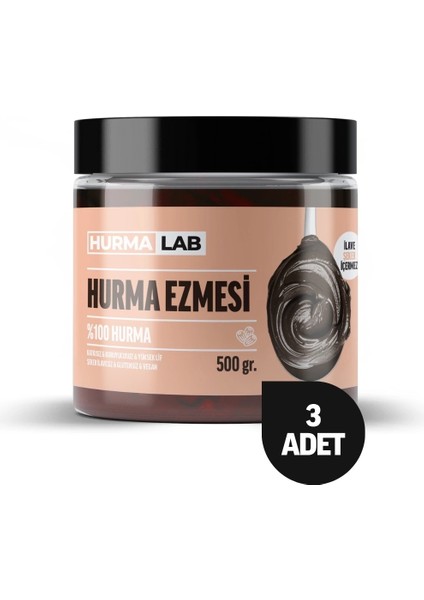 Hurma Ezmesi 500GR. 3'lü