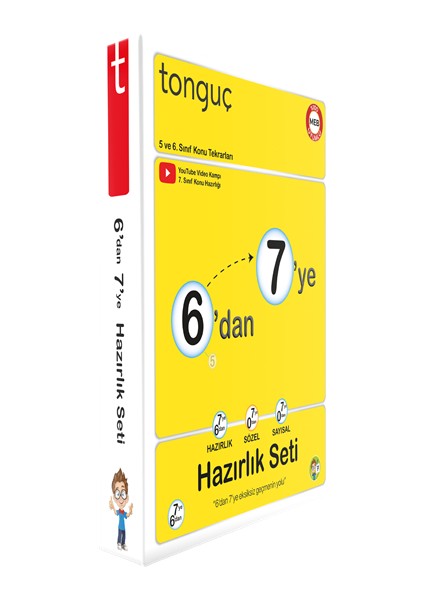 6'dan 7'ye Hazırlık Seti 2025-2026 Yeni Müfredat Baskısı