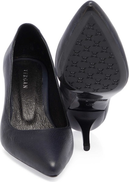 Lacivert Hakiki Deri Kadın Stiletto - K24S1AY67736-A31 modelleri