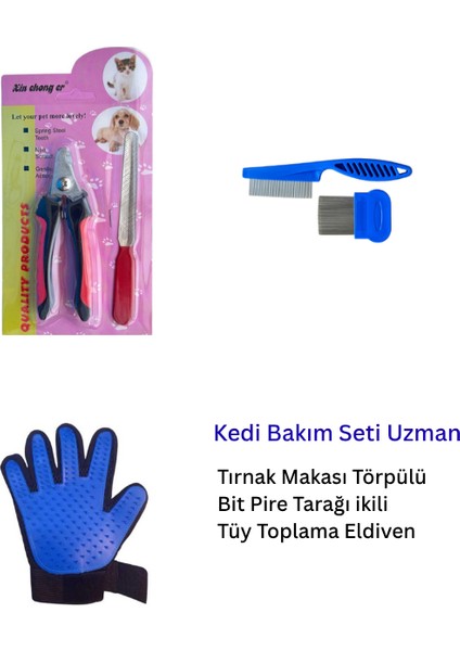 Kedi Bakım Sağlık Seti