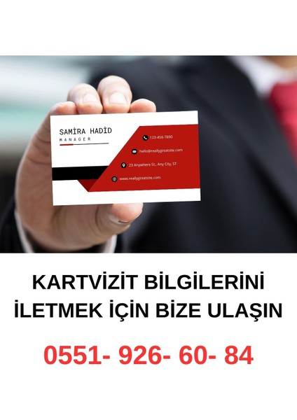 Kişiye Özel Kartvizit Tasarımı ve Baskısı – 1000 Adet – 350 gr Mat Veya Parlak – 82X52 mm KHB1026 fiyatları