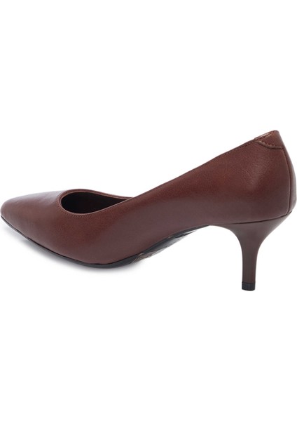 Kahve Hakiki Deri Kadın Stiletto - K24S1AY67736-A24 fiyatları