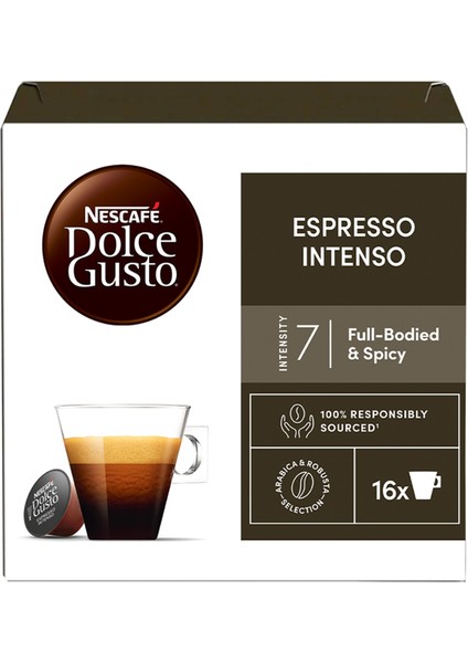 Dolce Gusto Coffee Espresso Intenso 16 Kapsül x 3 Paket fiyatları