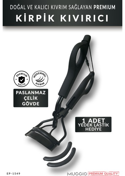 Kirpik Kıvırıcı Eyelash Curler Premium
