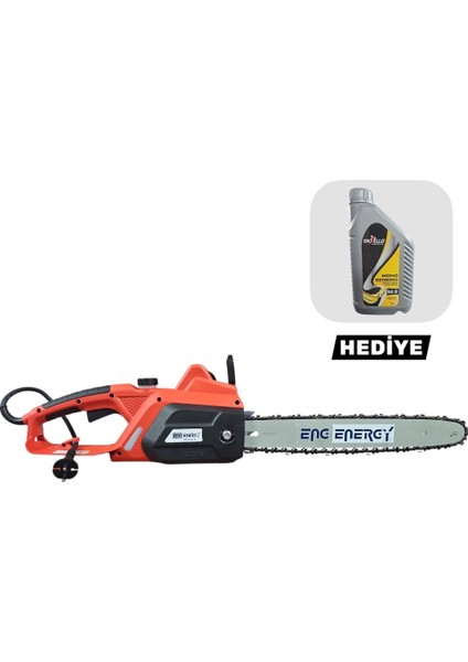 3020 2200W Elektrikli Testere 40 cm Kılavuz Zincir Yağı Hediye