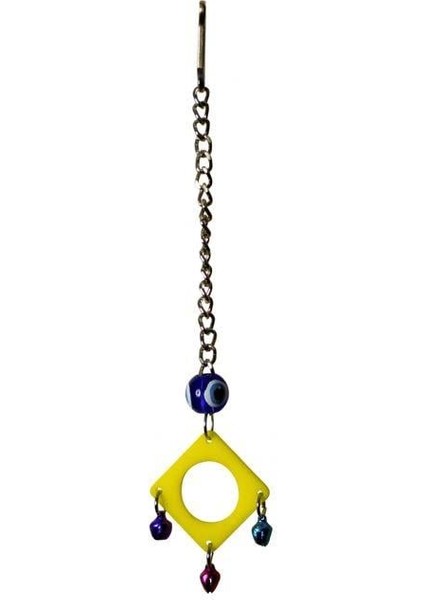 Kuş Oyuncağı Akrilik Sarkaç Kare