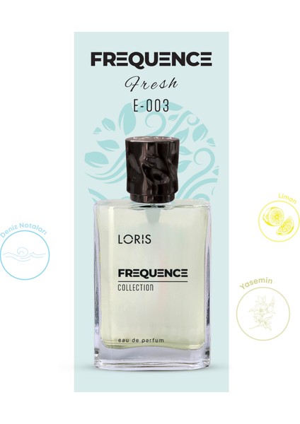 E-3 Frequence Parfume 50 ml EDP Erkek Parfüm fiyatları