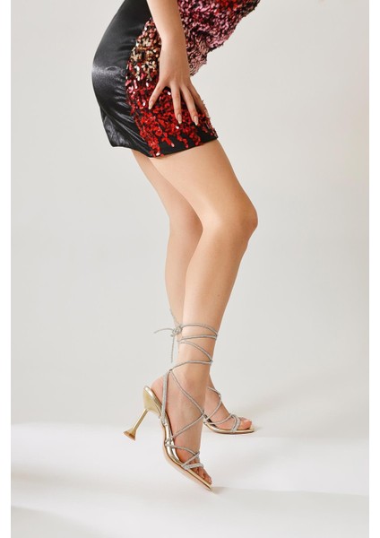 Merella Altın Bilekten Bağlamalı Sandalet fiyatları