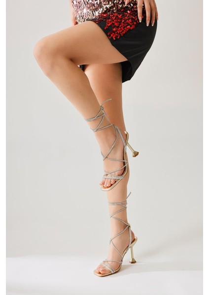 Merella Altın Bilekten Bağlamalı Sandalet modelleri