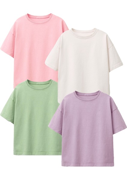 Kız Çocuk Basic Kısa Kollu T-Shirt fiyatları