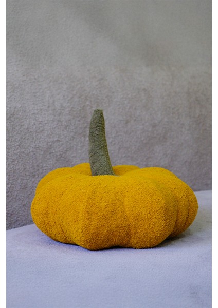 Balkabağı Peluş Yastık Kırlent