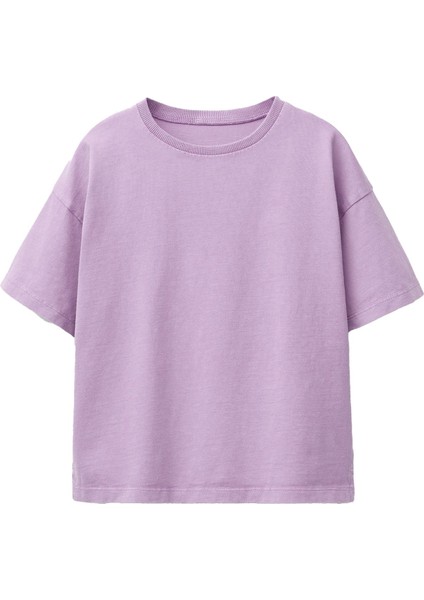 Kız Çocuk Basic Kısa Kollu T-Shirt