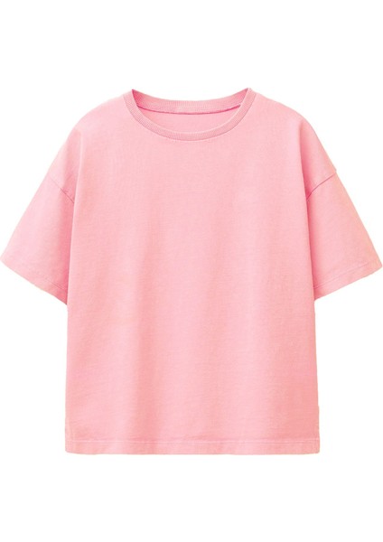 Kız Çocuk Basic Kısa Kollu T-Shirt