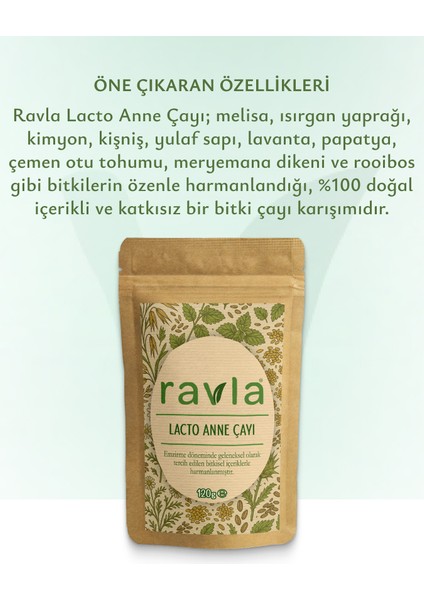 Lacto Anne Çayı - 120G modelleri