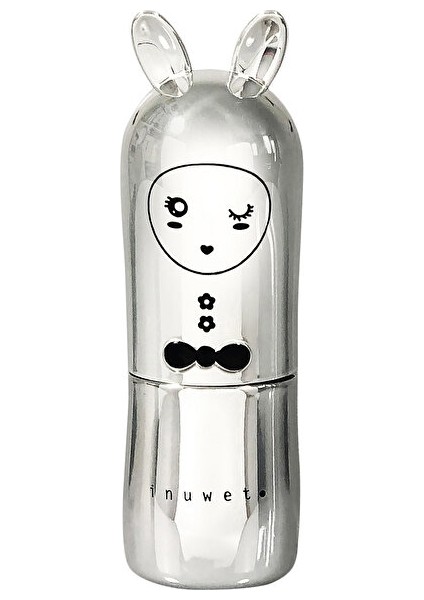 Lip Balm Metal Silver Gri