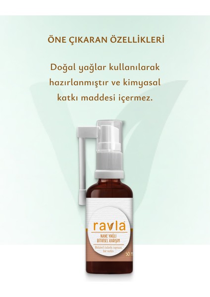 Nane Yağlı Bitkisel Karışım - 50ml fırsatları