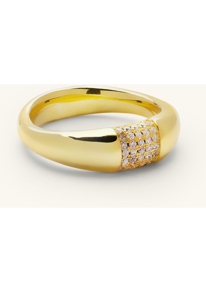 Bombeli Yüzük Zirkon Taşlı modelleri