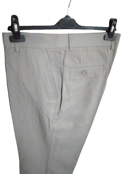 Erkek Klasik Kesim Rahat Kalıp Yandan Cepli Boru Paça Pamuklu-Likralıpantolon fiyatları